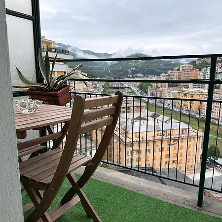 Lägenhet Montaldo House Genua